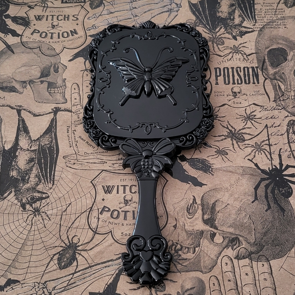 Butterfly Hand Mirror - Picture 2 of 2